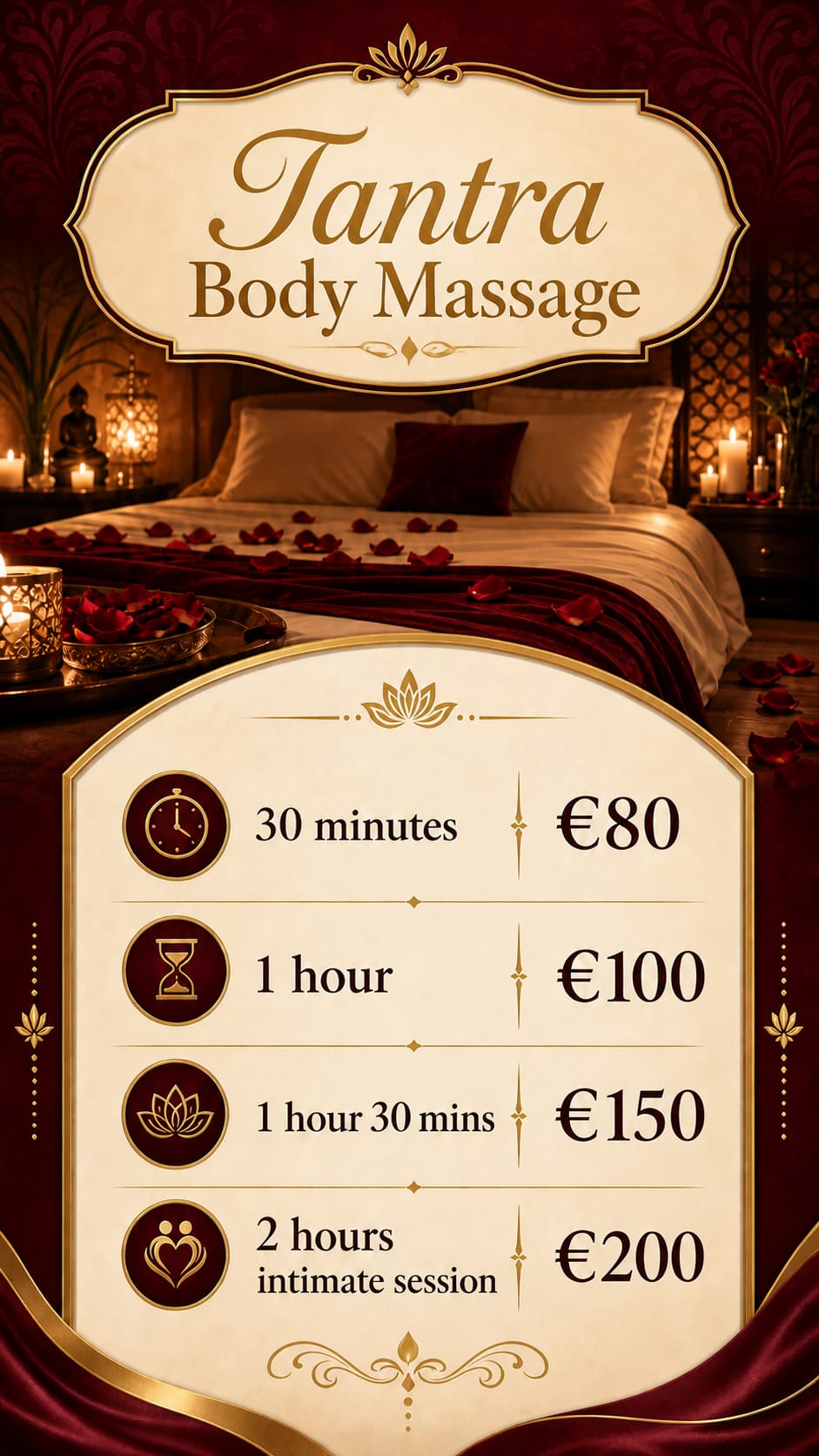 Massage Tantrique Érotique Sensuel